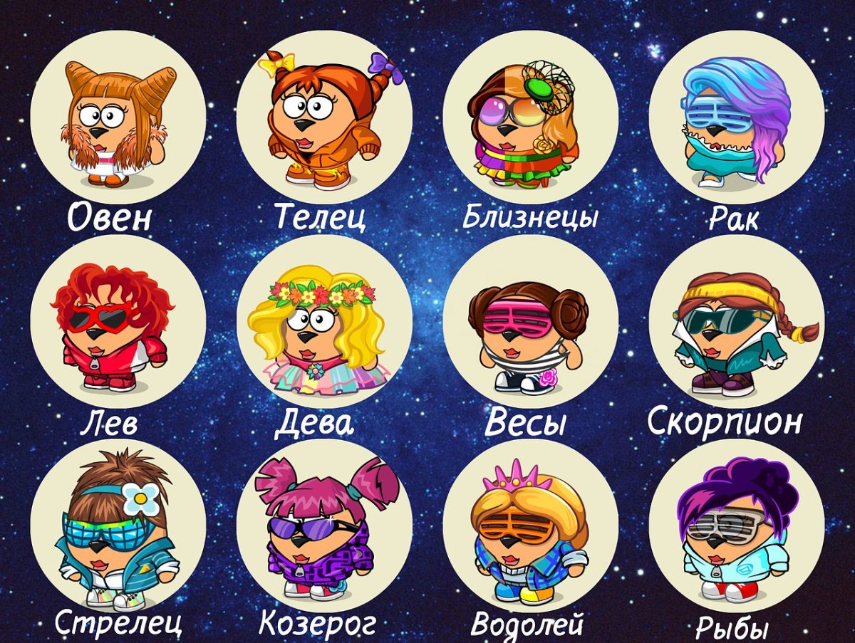 Гороскоп из мультфильмов