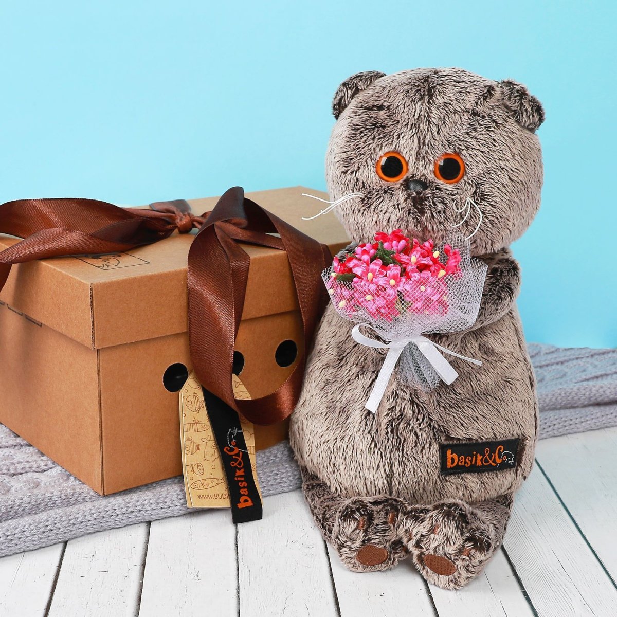 Ростомер игрушки кот Басик