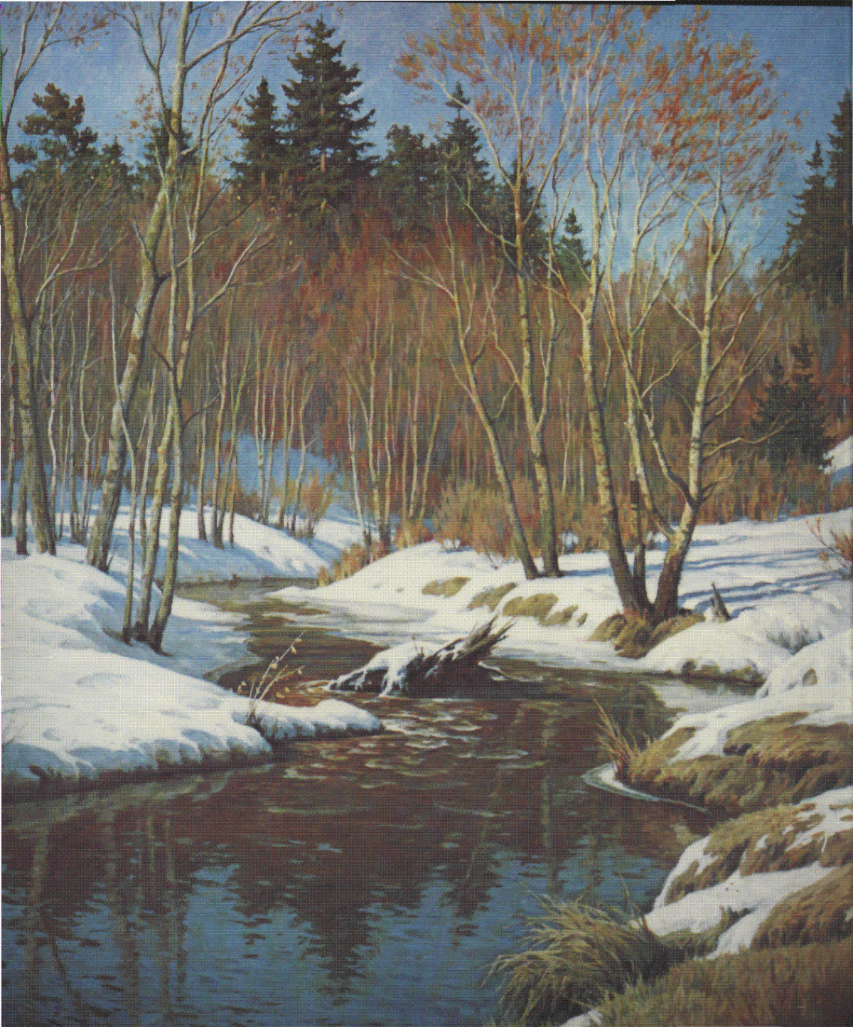 Весенняя Проталинка Левитана