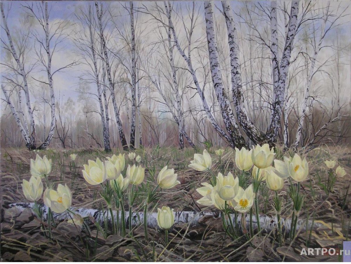 Репин первоцветы