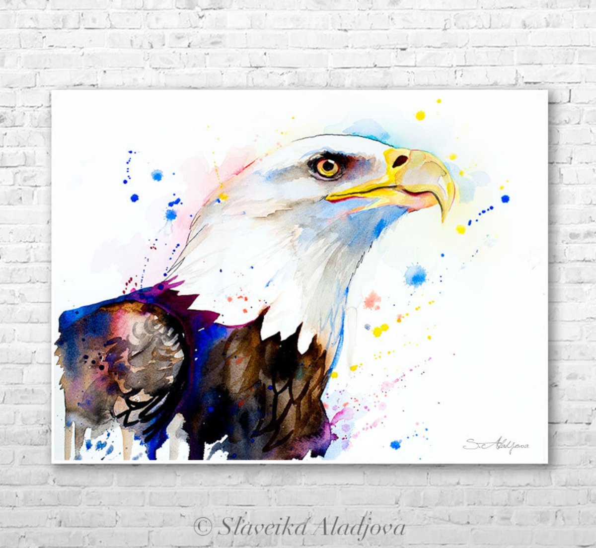 Орёл арт карандашом