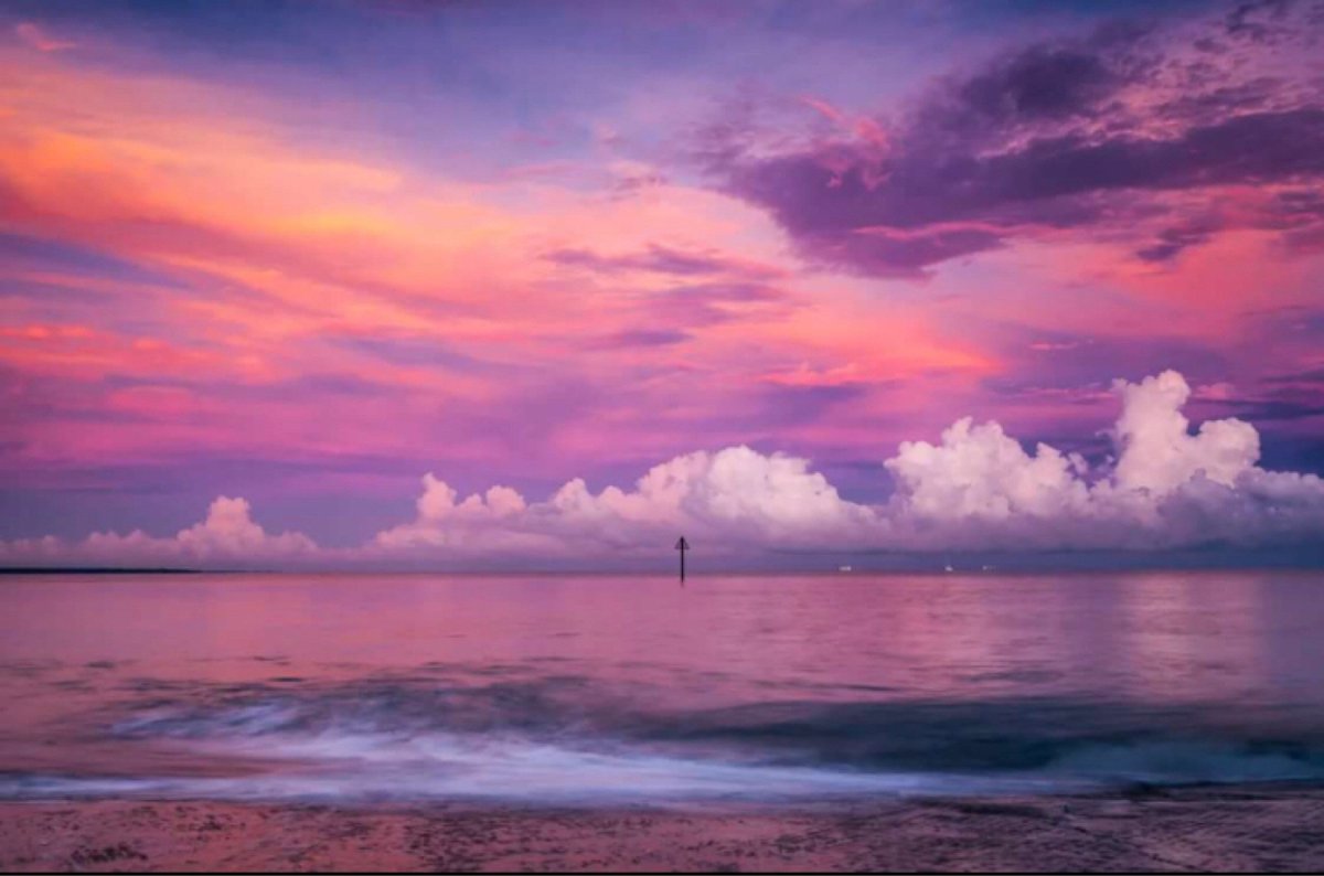 Розовый закат