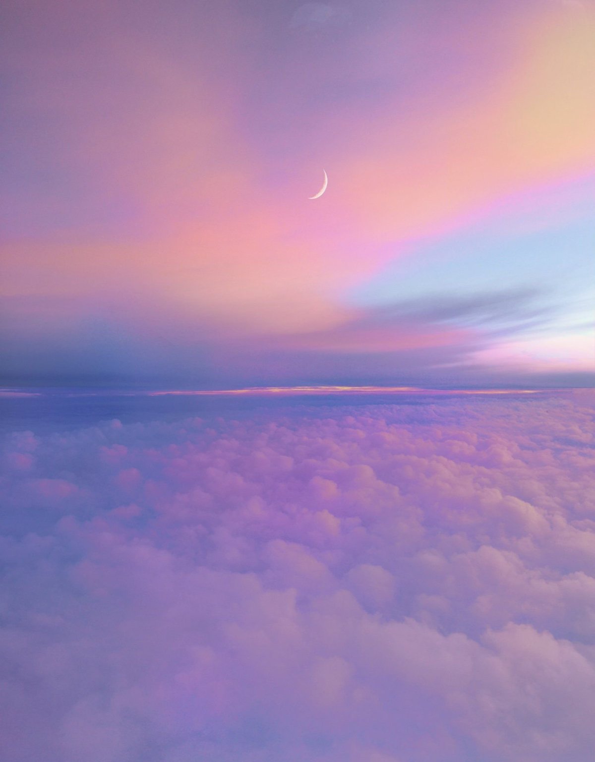 Сиреневое небо