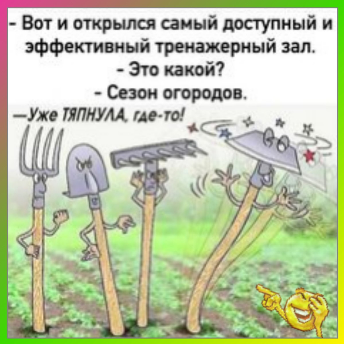Шутки про огород