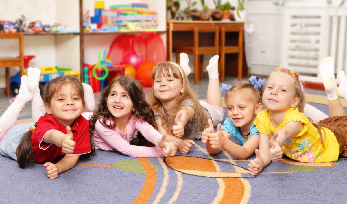 Дети в саду