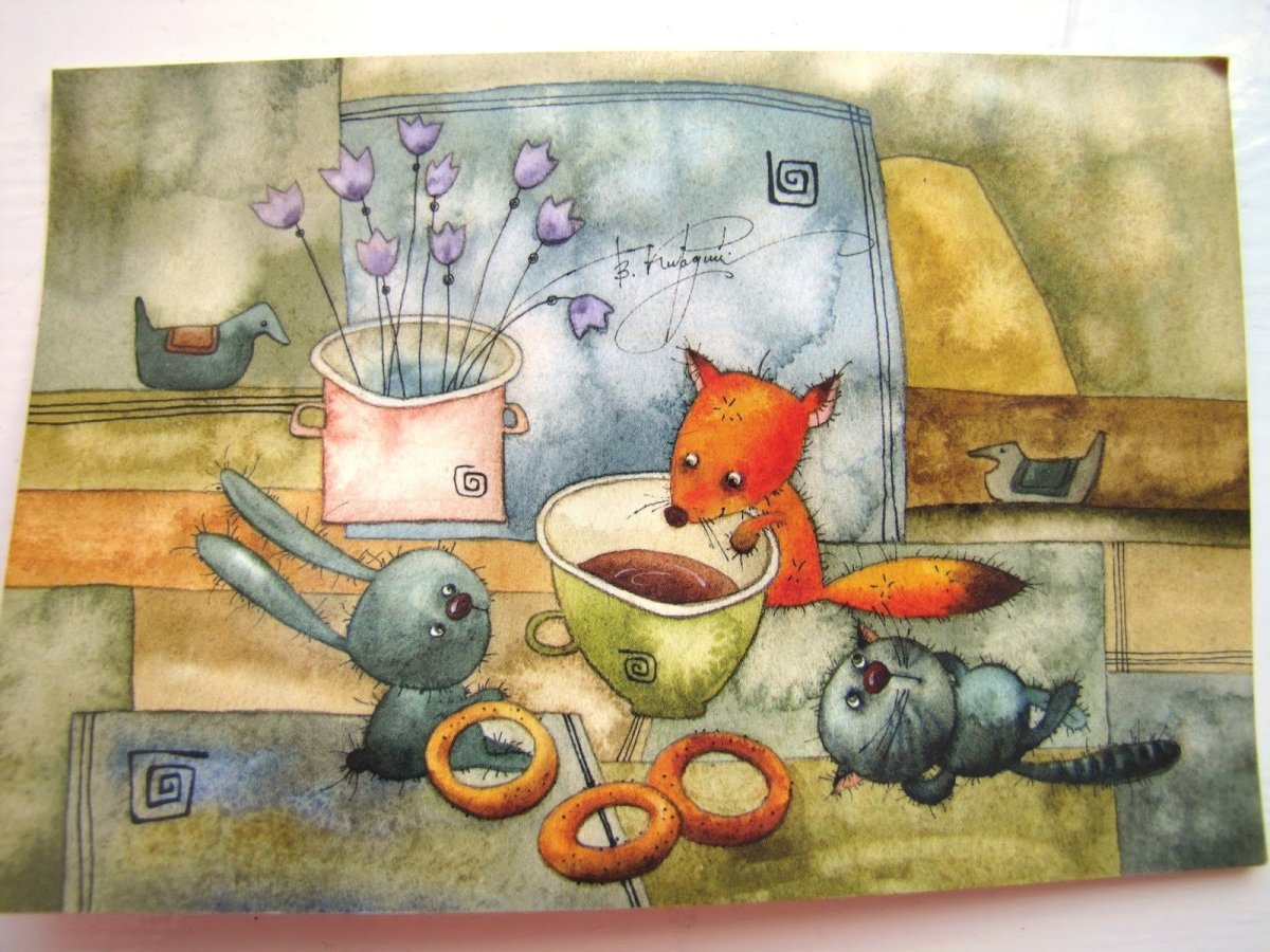 С добрым утром живопись