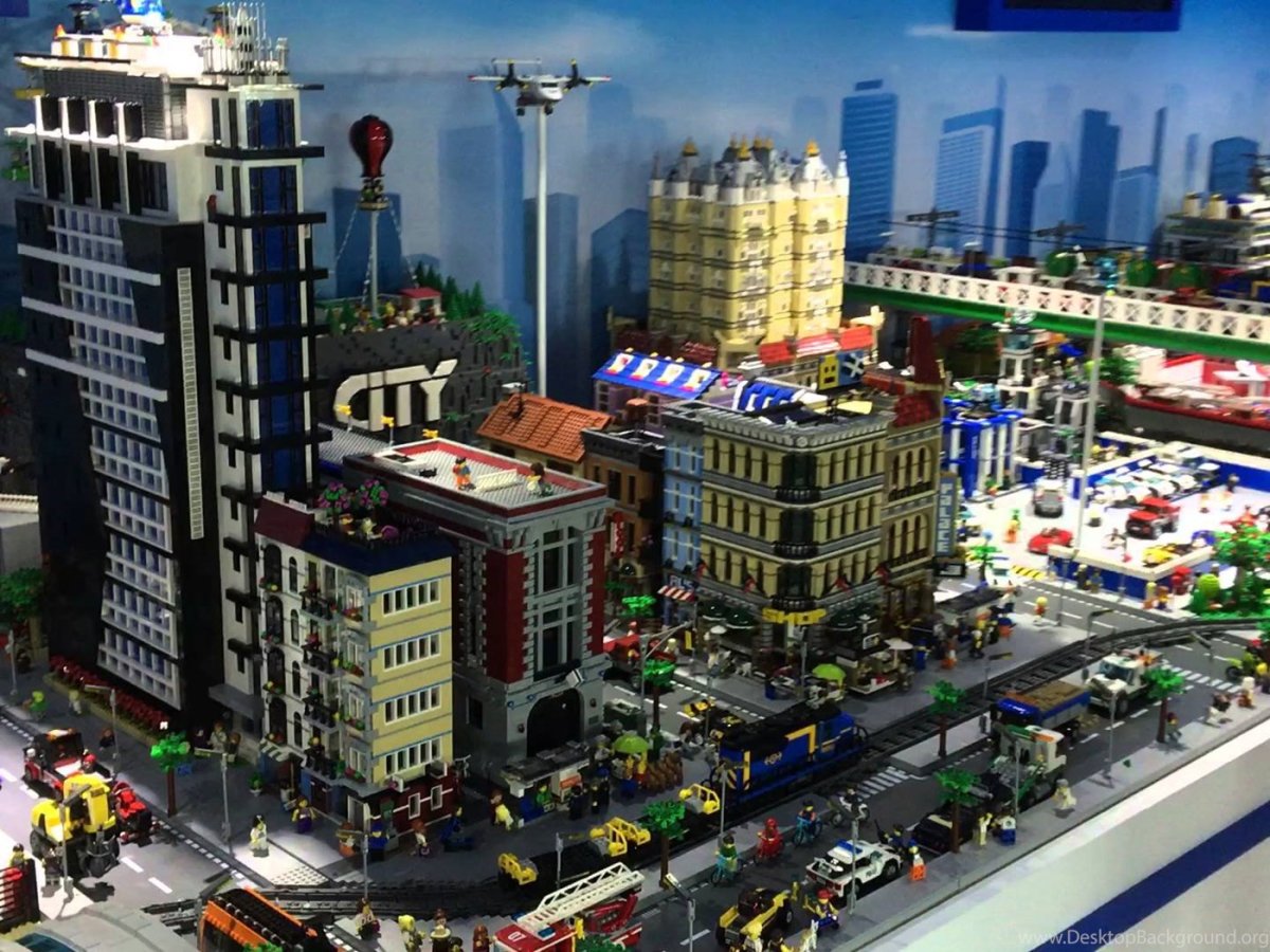 Город LEGO City город LEGO City