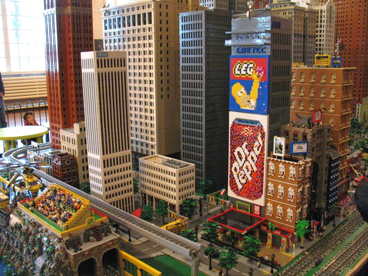Лего Нью Йорк самоделки
