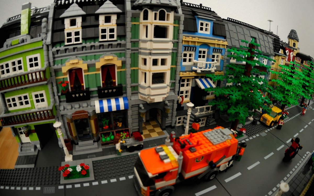 Лего Сити мини городок