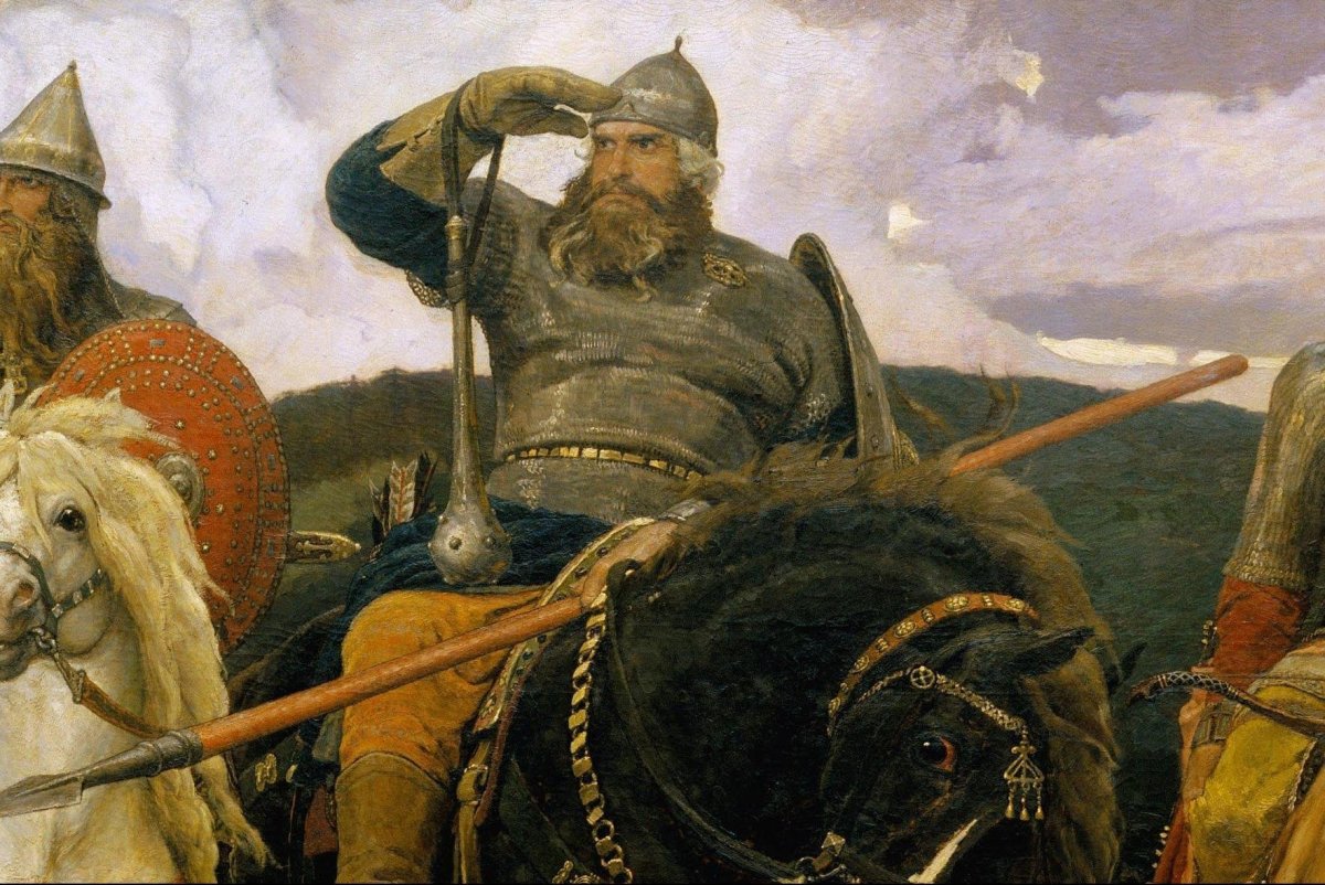 Илья Муромец пьет