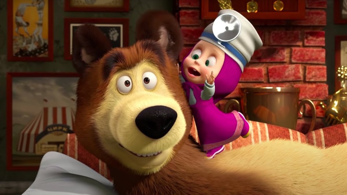 Маша и медведь мультсериал Маша доктор