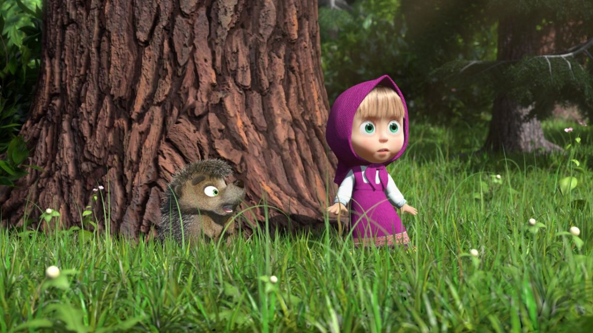 Мультик Машенька и медведь