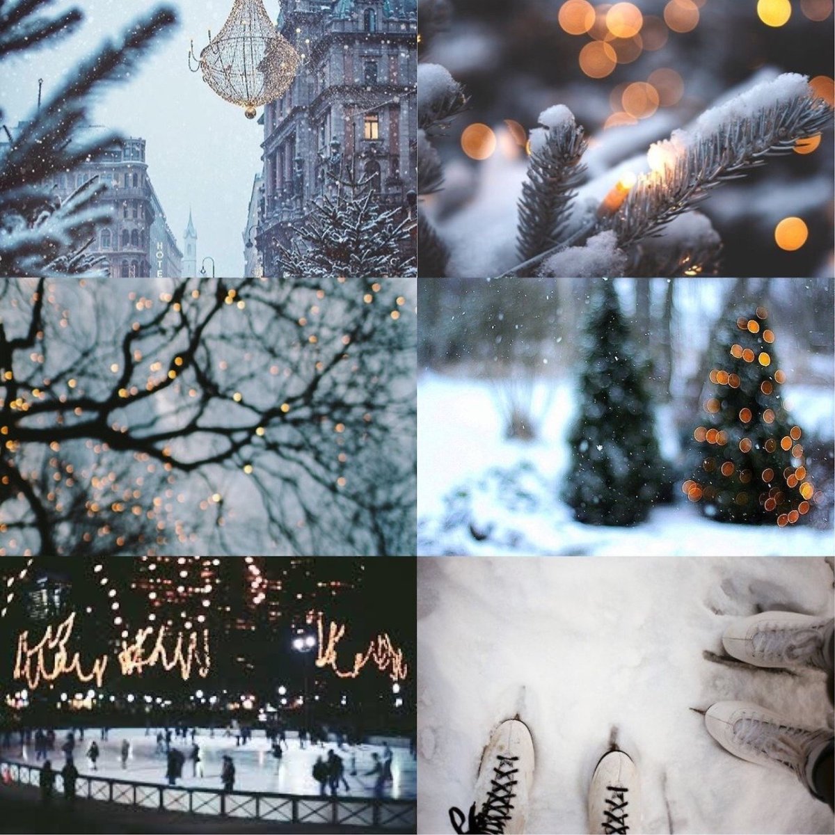 Снежный пейзаж