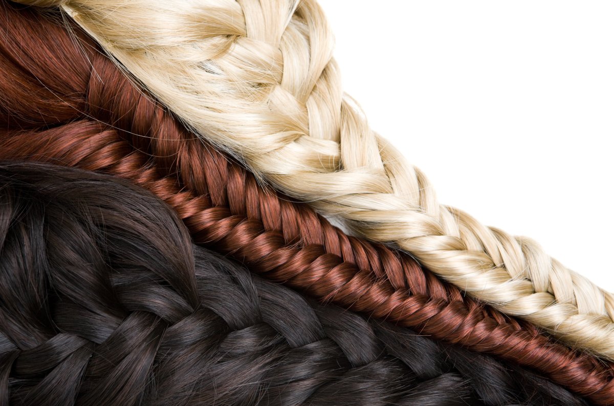 Фон косички