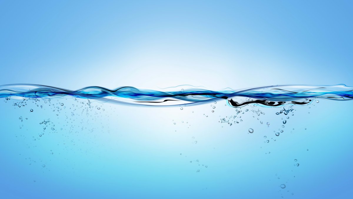 Голубой фон вода