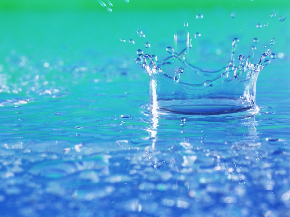 Голубая вода