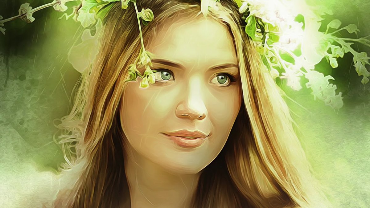 Чаровница девушка