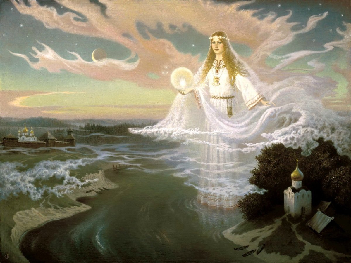 Борис Ольшанский Берегиня картина