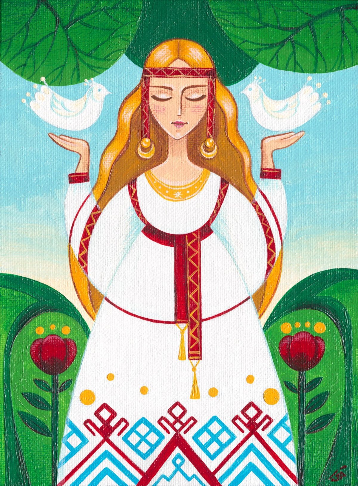 Берегиня Славянская богиня