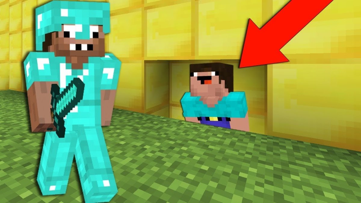 Мультик майнкрафт НУБИК И профессионал