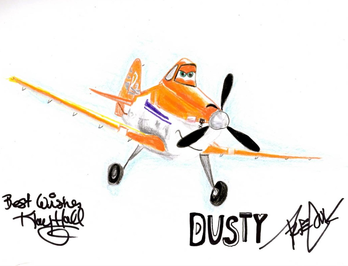 Рисуем Дасти Полейполе