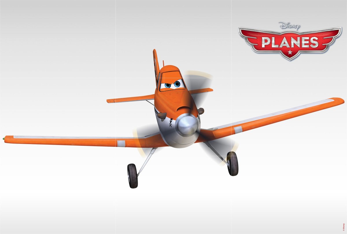 Самолеты Дисней ишайни сзади