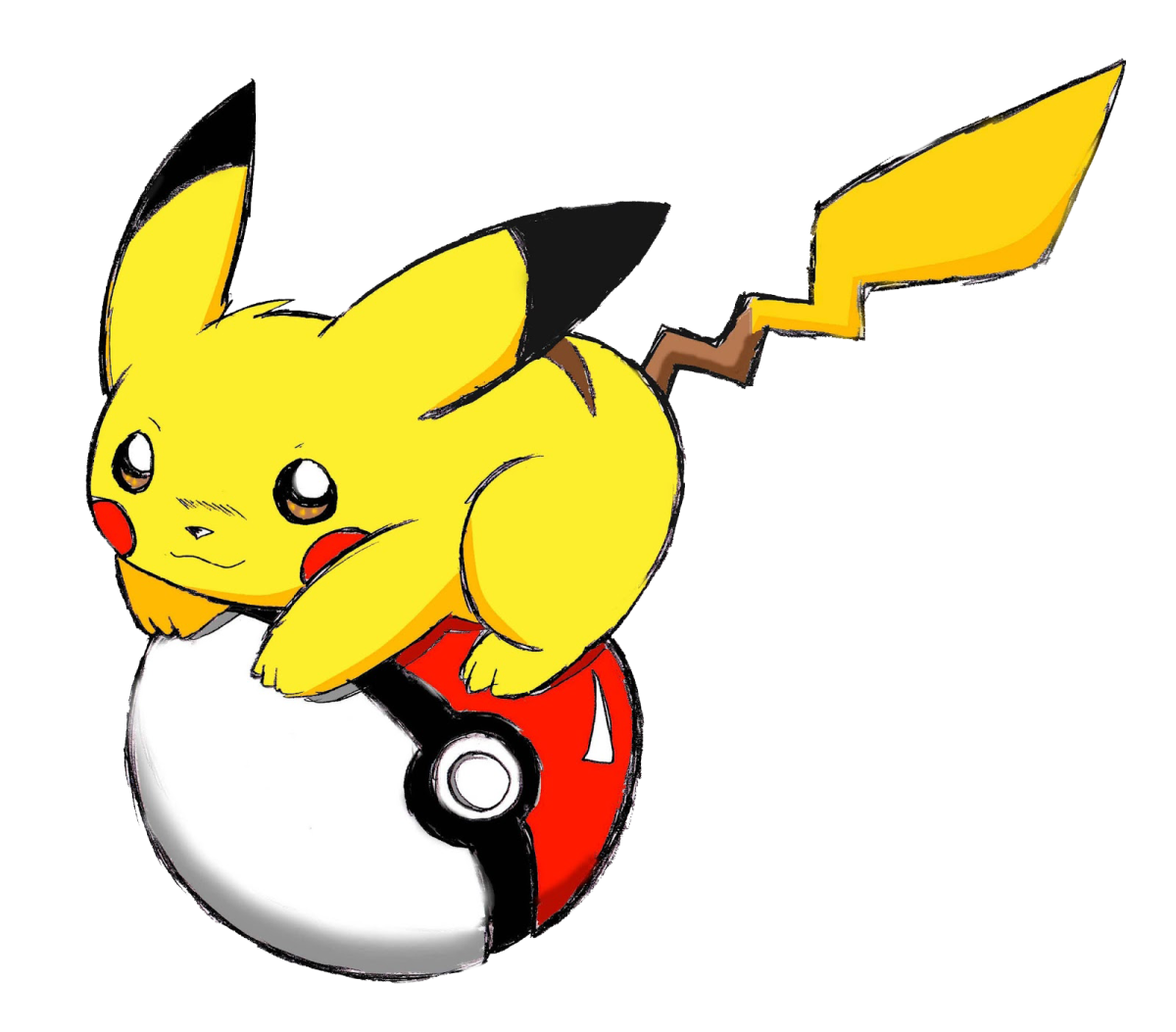 Покемон Пикачу в кепке