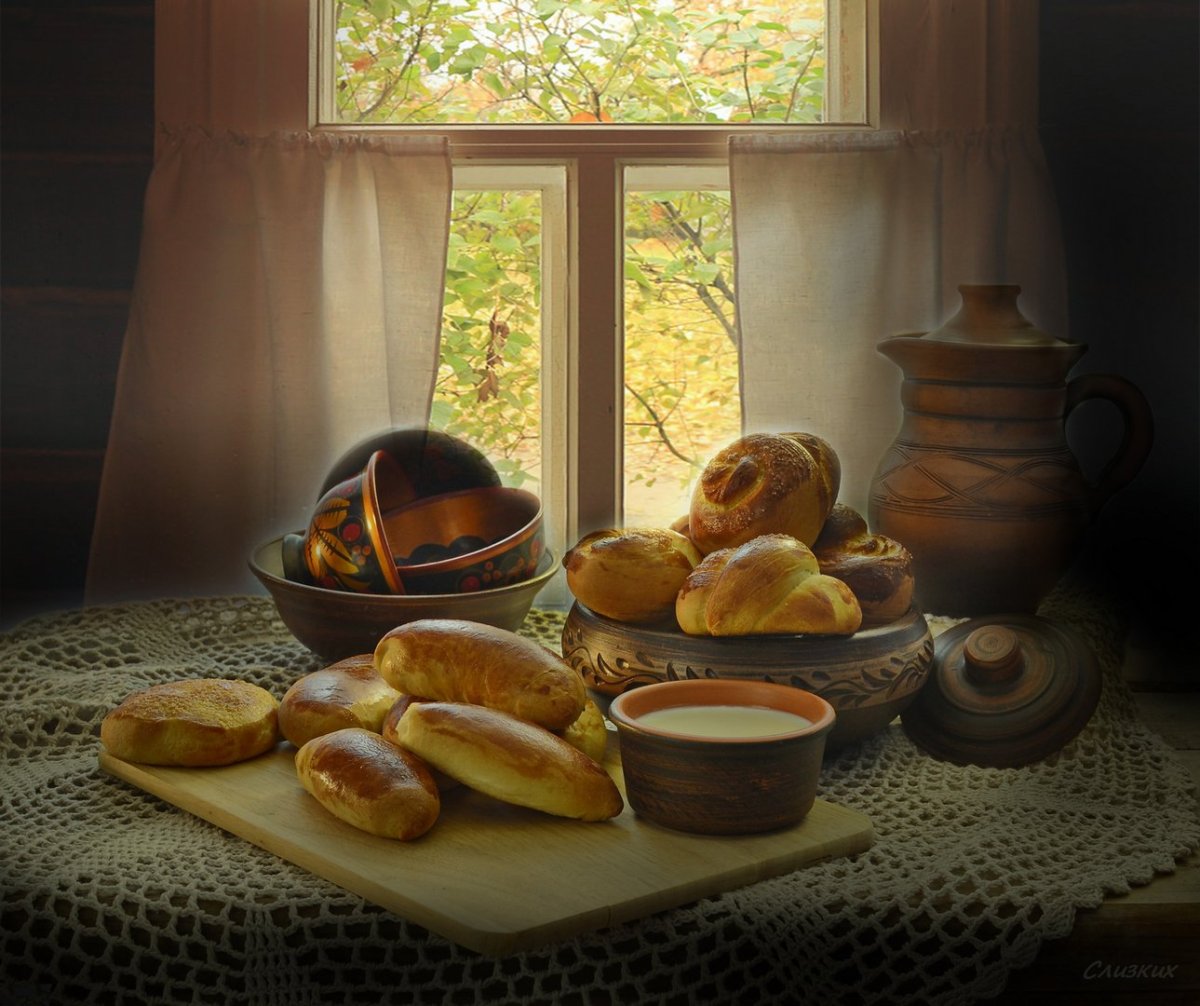 Художник Павел Попов бабушкины пирожки