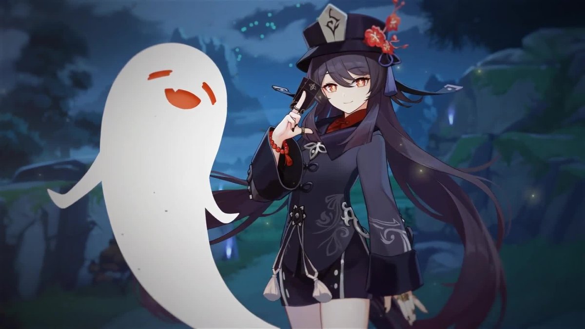 Призрак Хутао Геншин