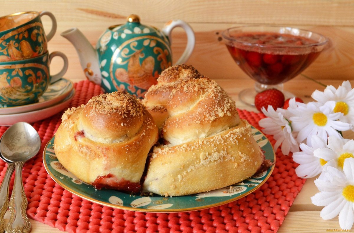 Булочки к чаю