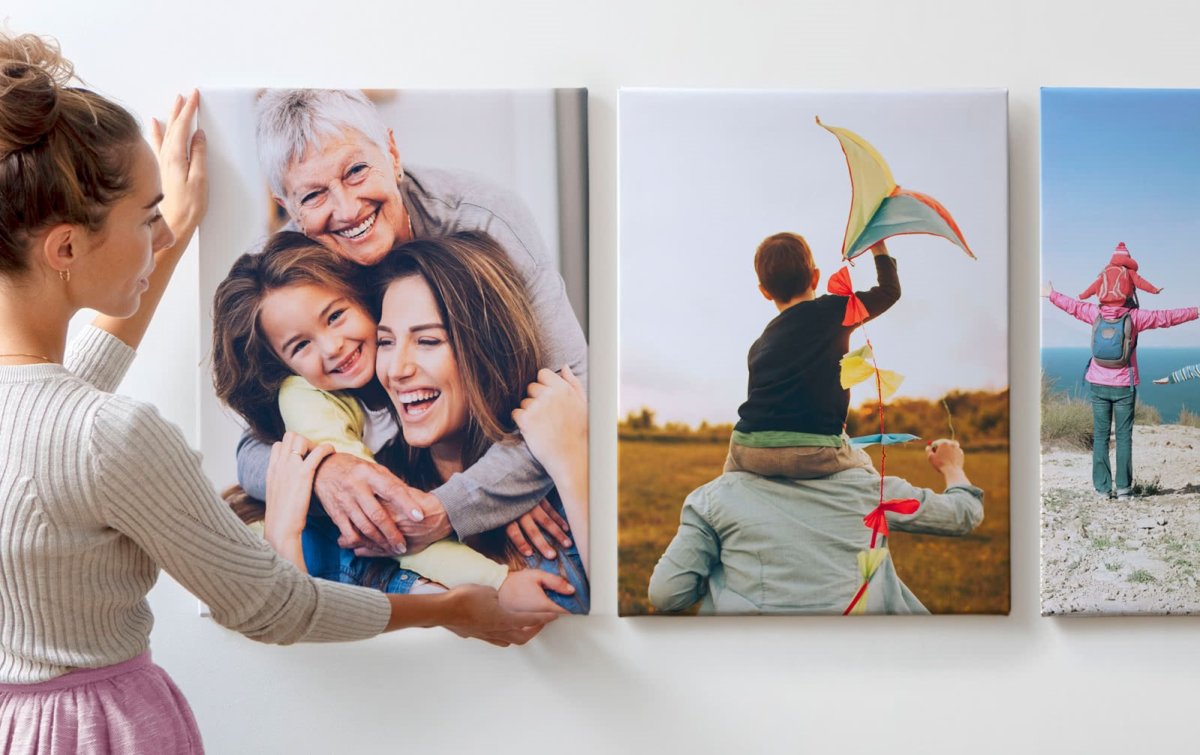 Печать на холсте