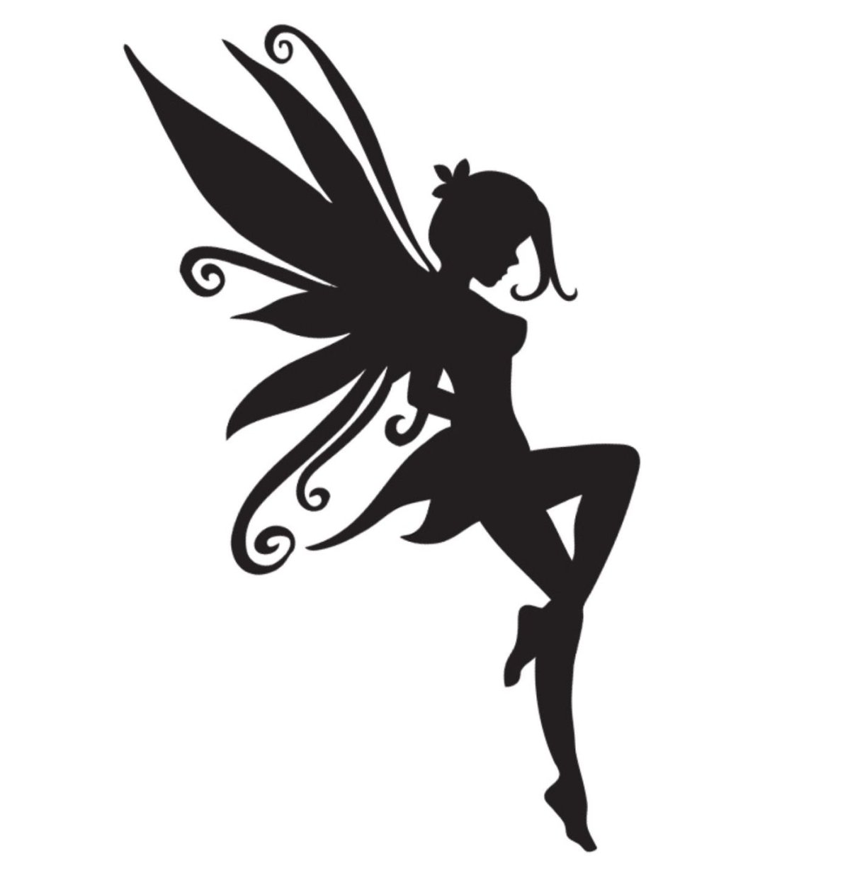 Фея тату эскиз