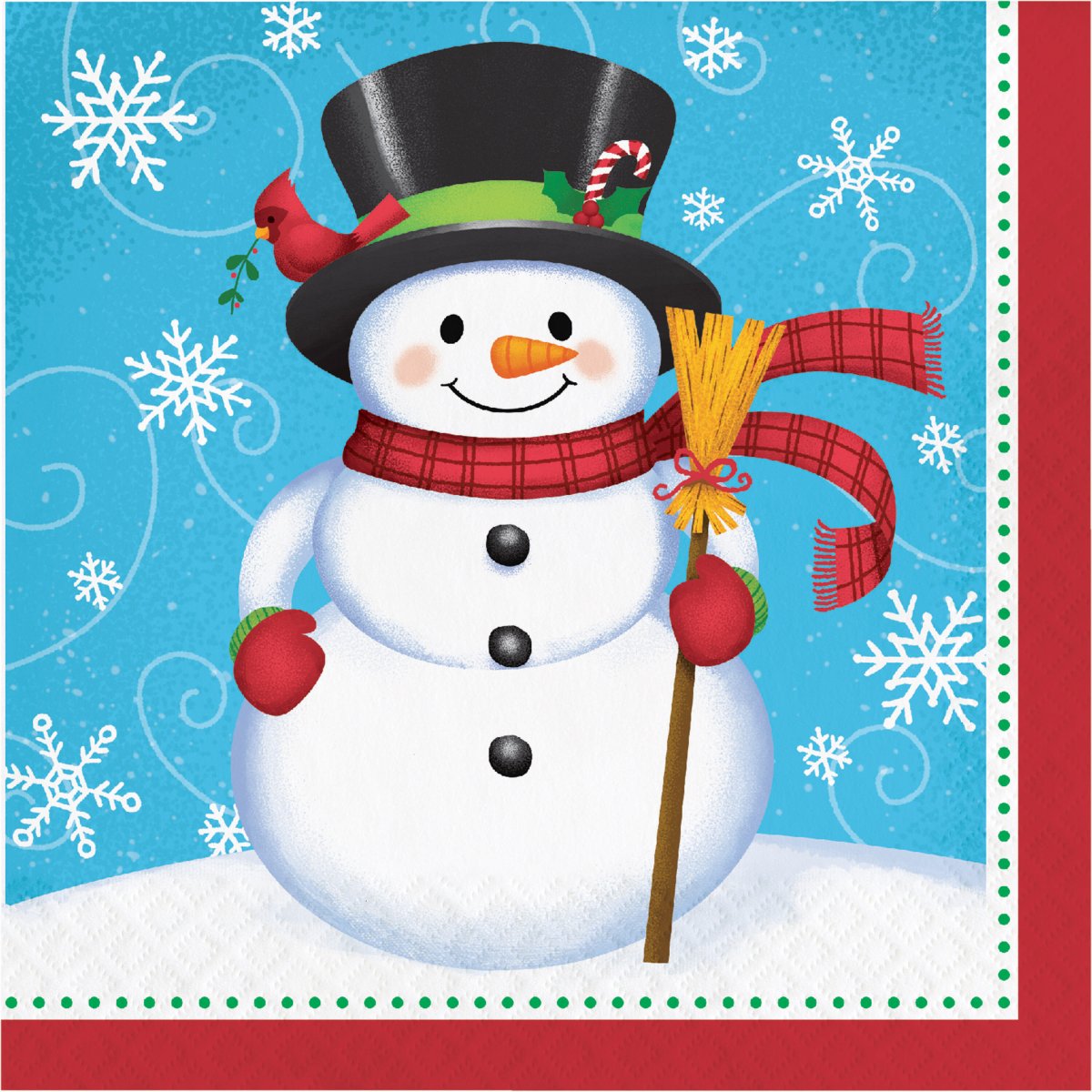 Снеговик на аву