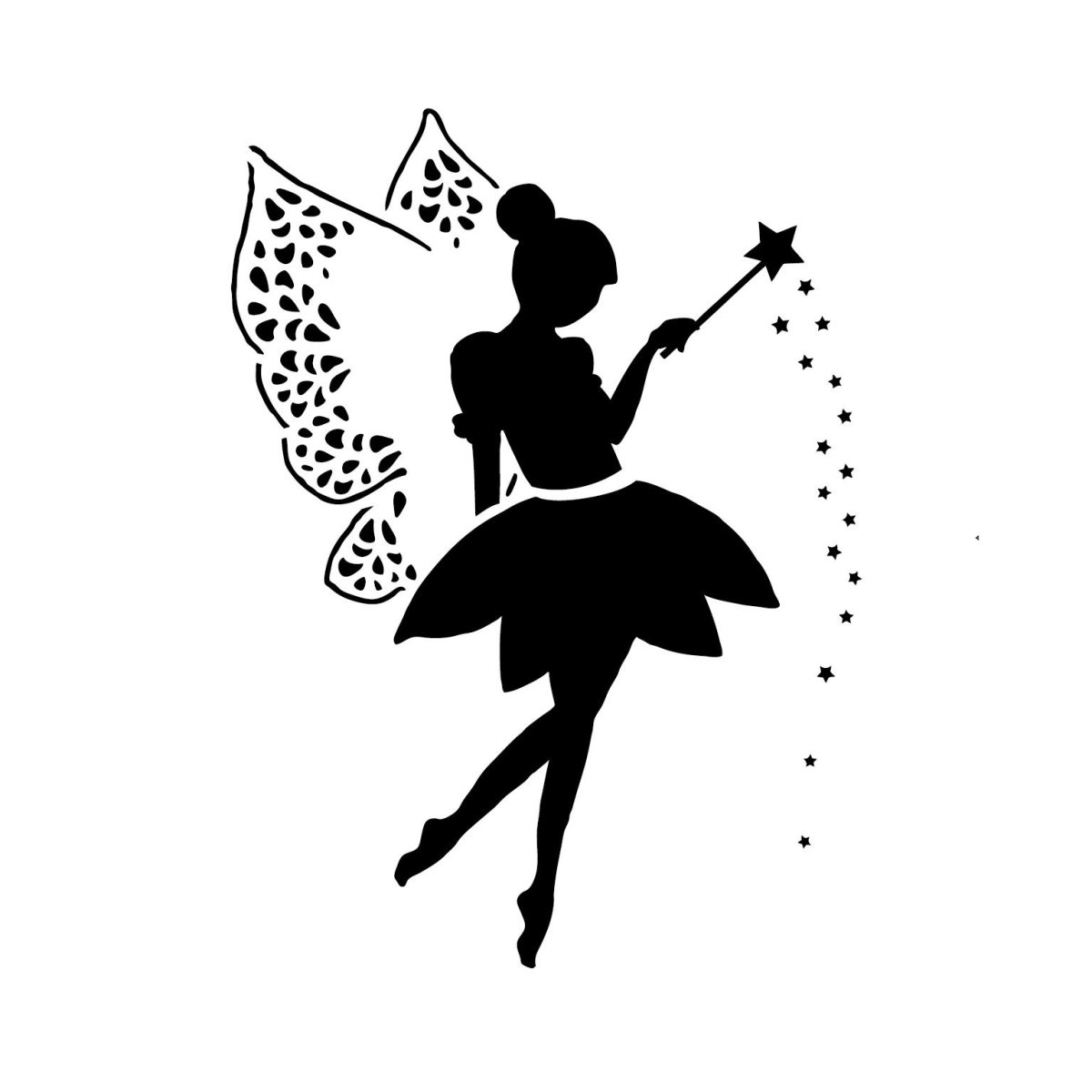 Трафареты Фея