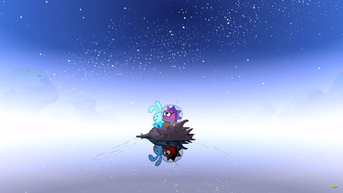 Смешарики Ёжик в туманности