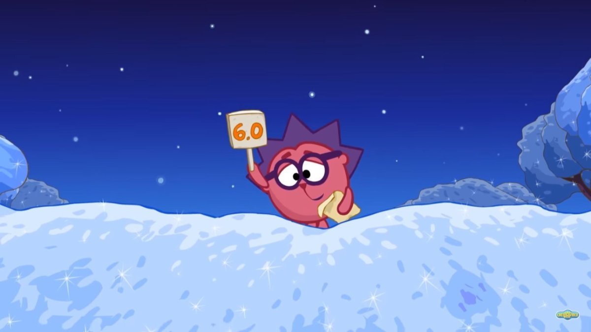 Смешарики Ёжик в туманности