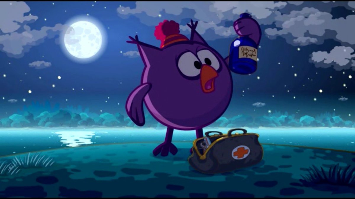 Смешарики Ёжик в туманности