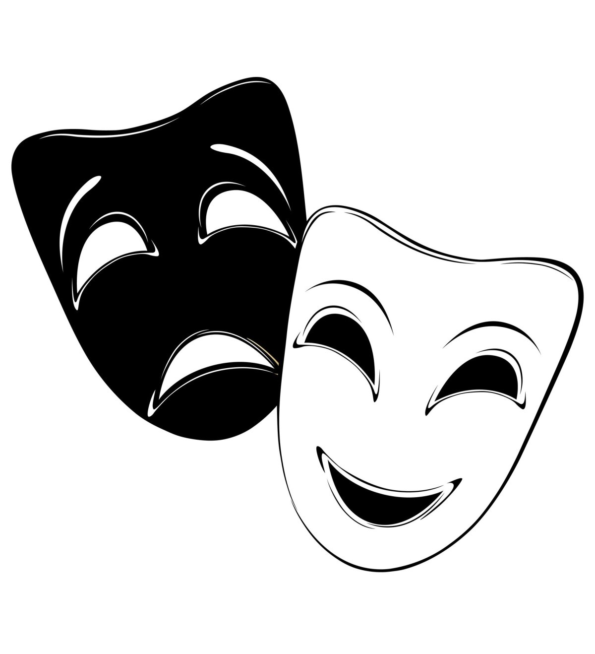 Маска грусти и радости