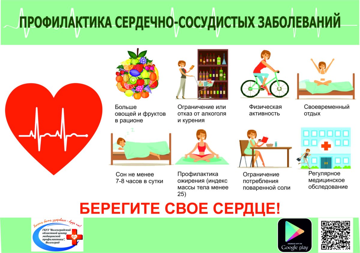 Профилактика сердечно-сосудистых заболеваний
