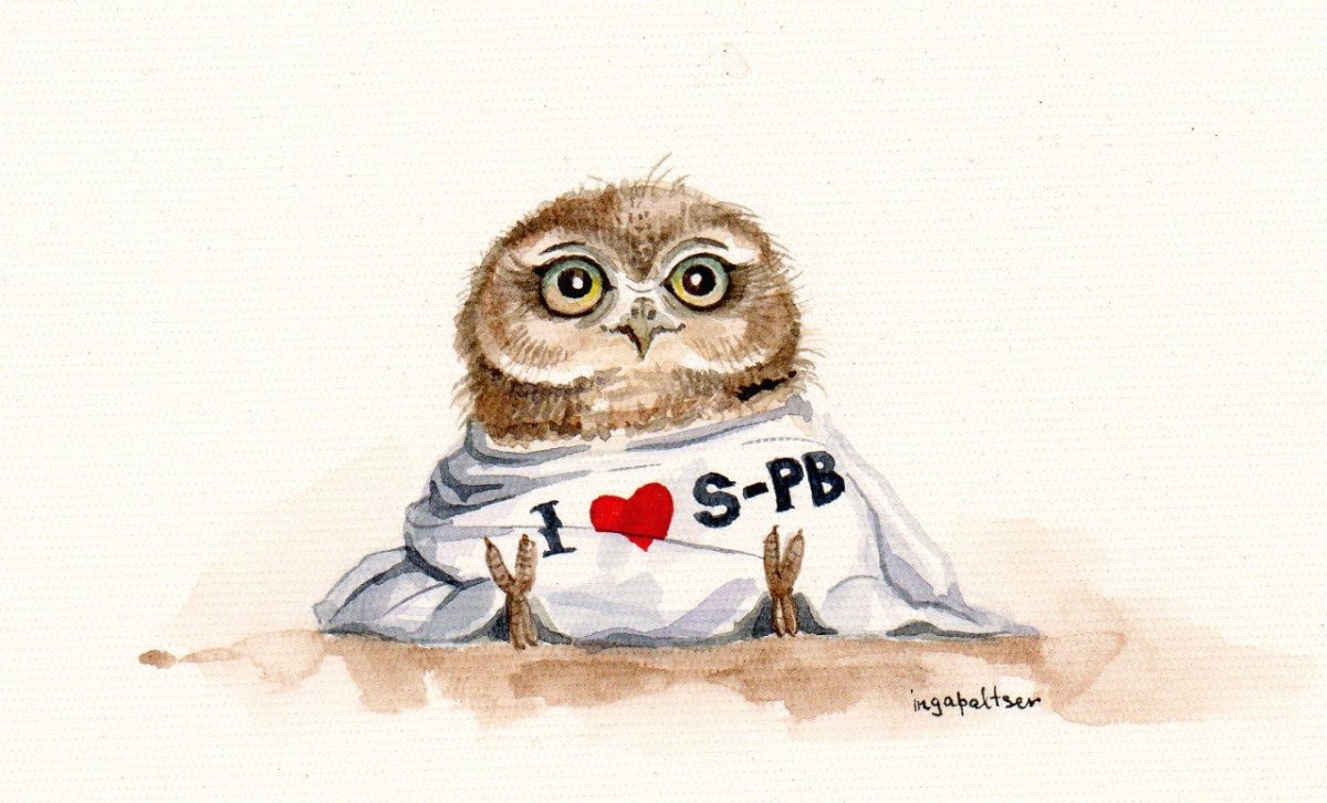 Совенок с клубочком