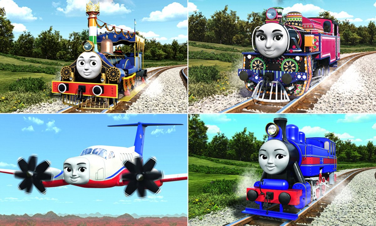 Томас и его друзья большая гонка Карусель