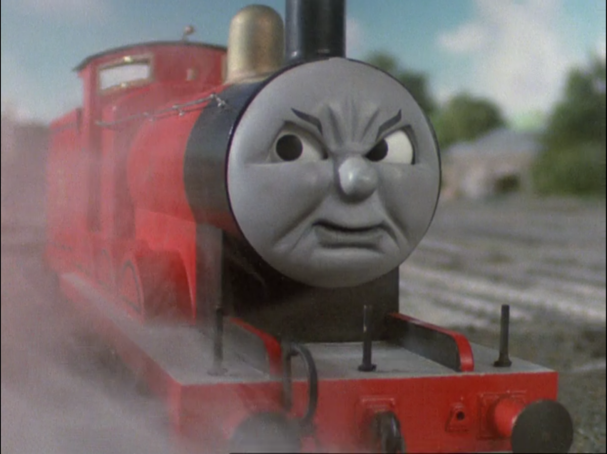 Паровозик Томас червяк