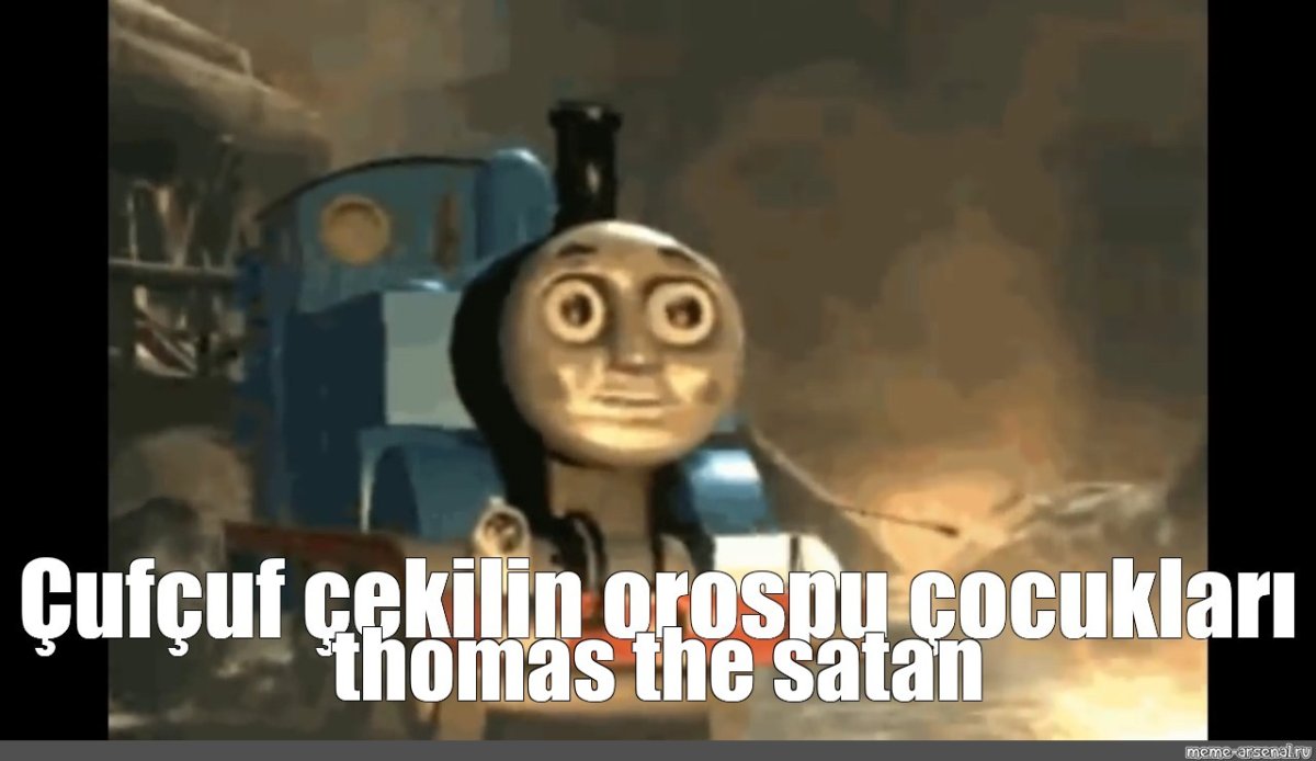 Паровоз Томас рисунок