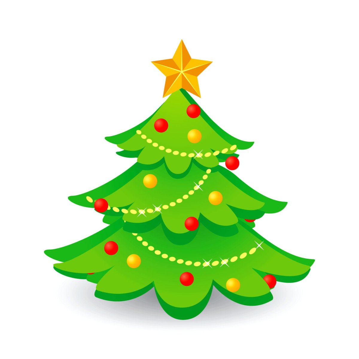 Ель рисунок для детей