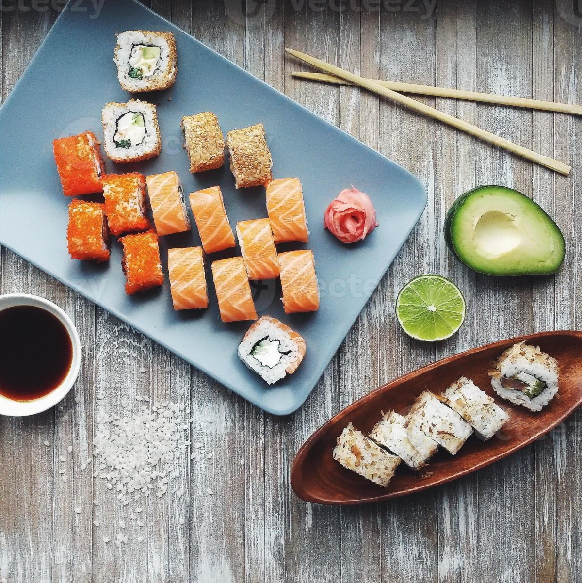 Роллы утро красиво