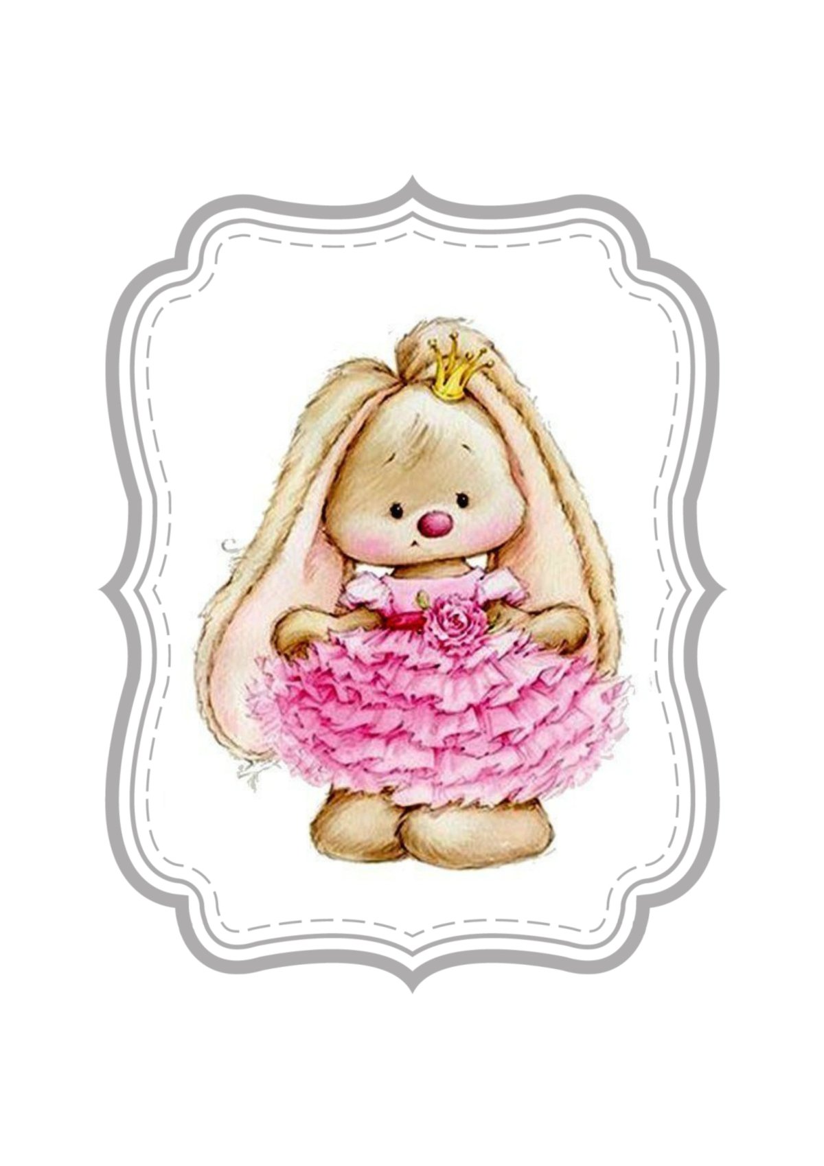 Девочка зайчик