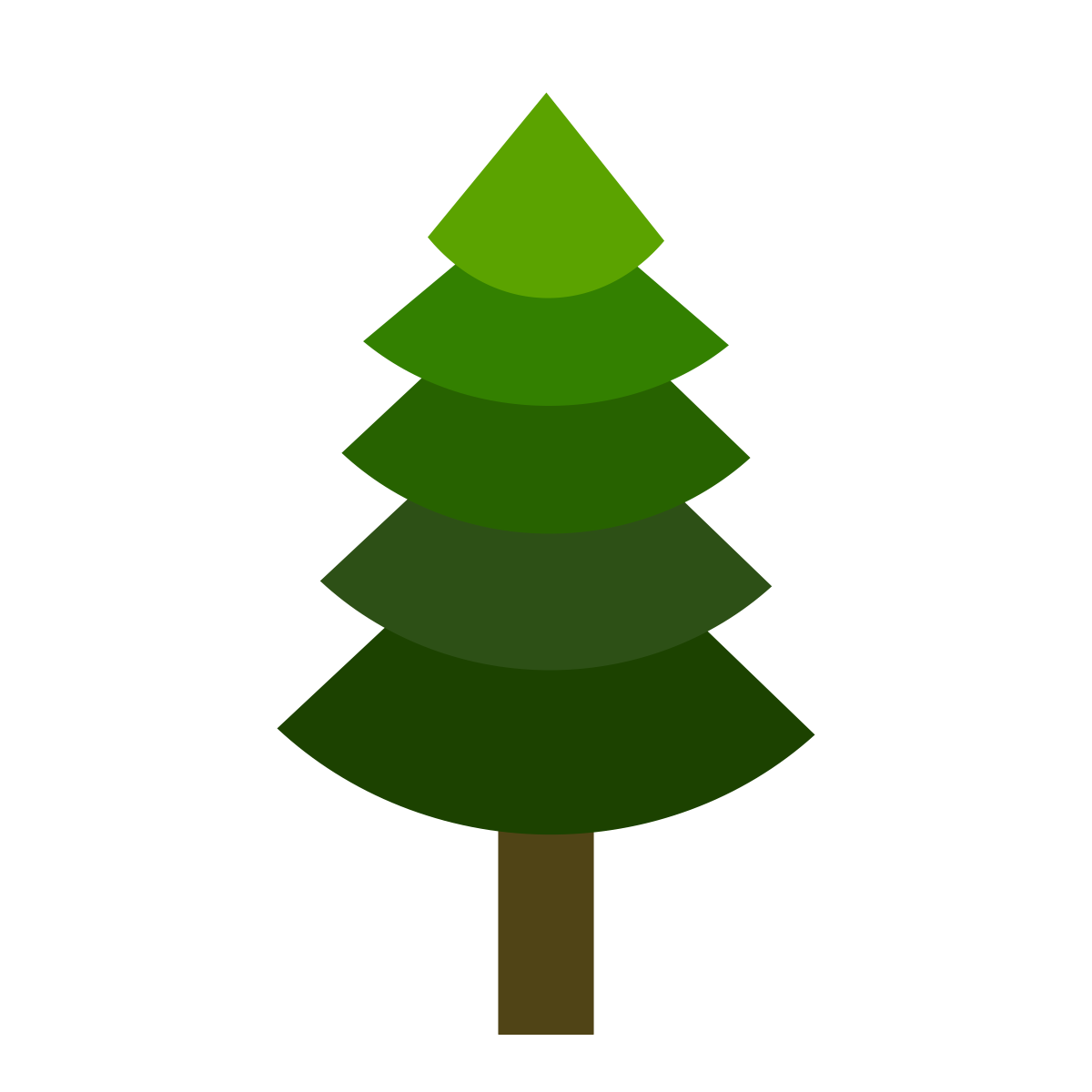 Ель в детском саду