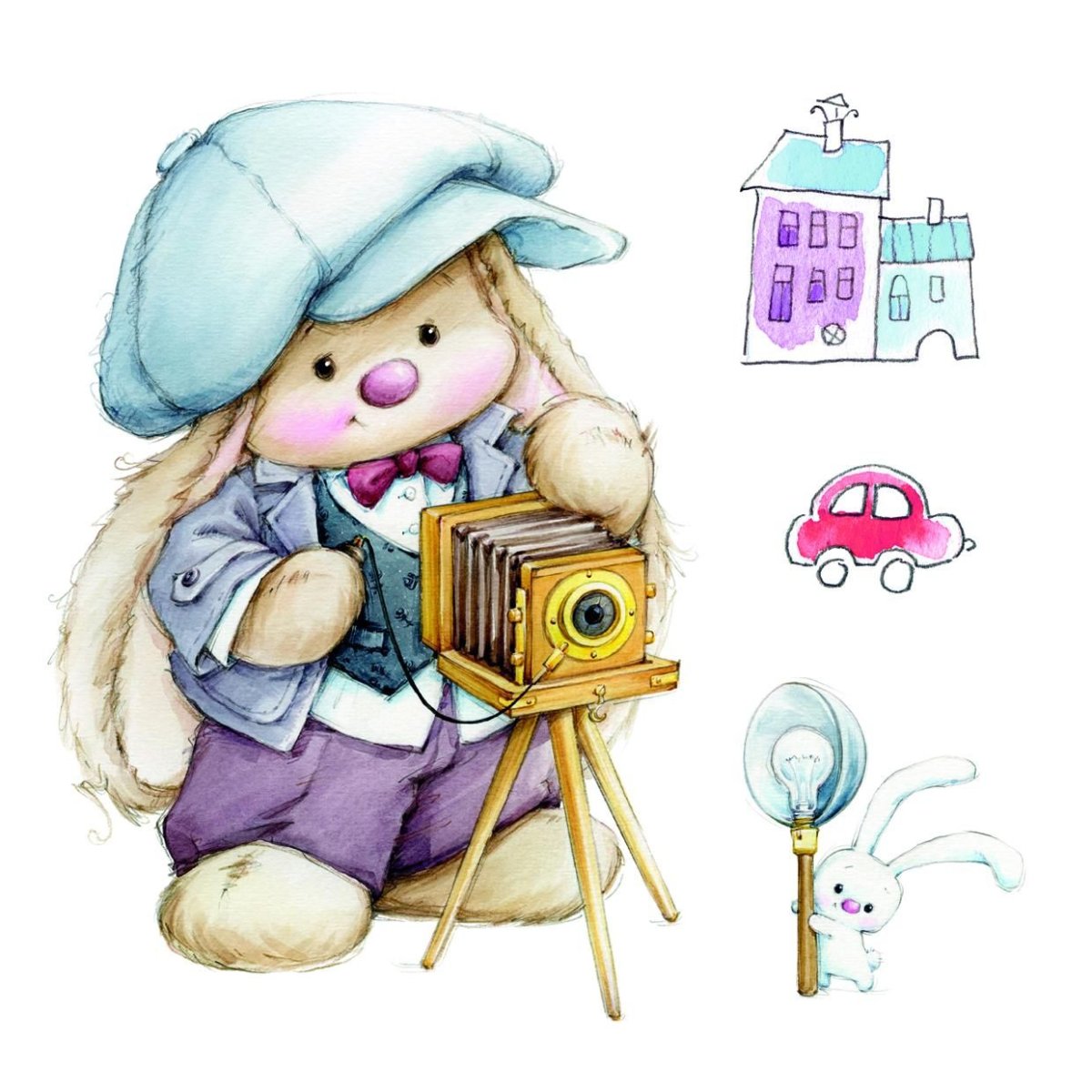 Зайка ми наклейки