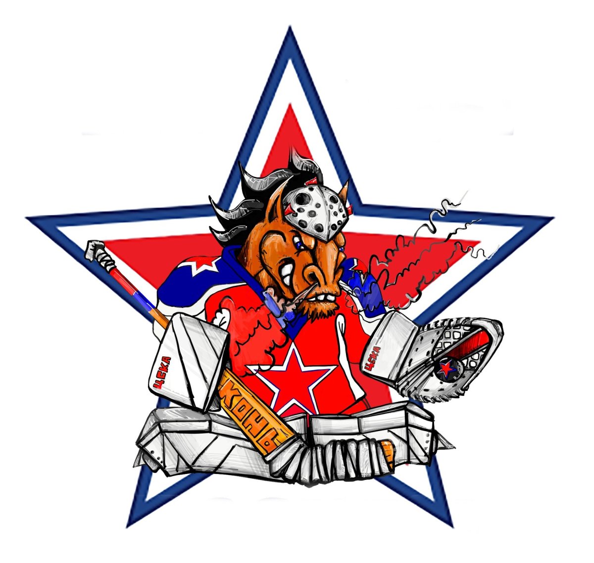 Значки хоккейного ЦСКА хоккей