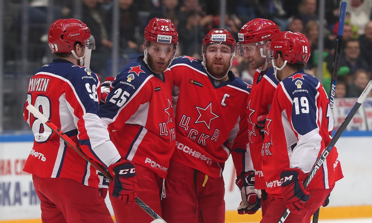 Хоккеист ЦСКА